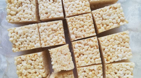 Protein Rice Crispy Squares