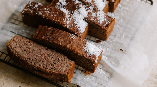 Apple, Rhubarb & Acai Loaf