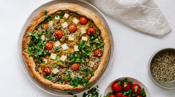 Vegan Vegetable Quiche