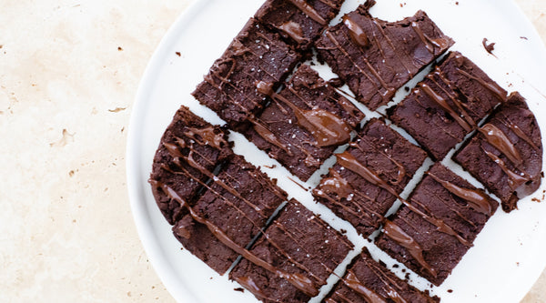 Chocolate Chickpea Fudge Brownies