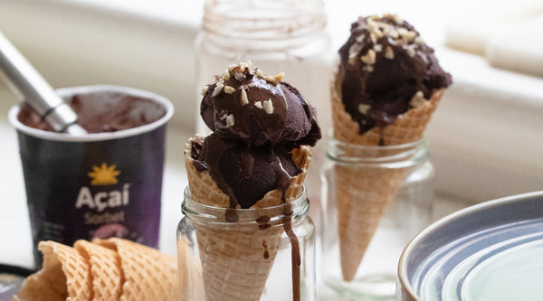 Snickers Açaí Cones