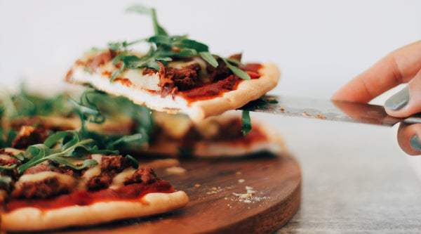 Teriyaki Jackfruit Pizza