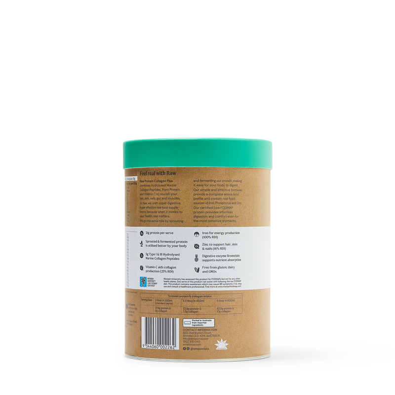 Raw Protein Collagen Plus Choc Hazelnut