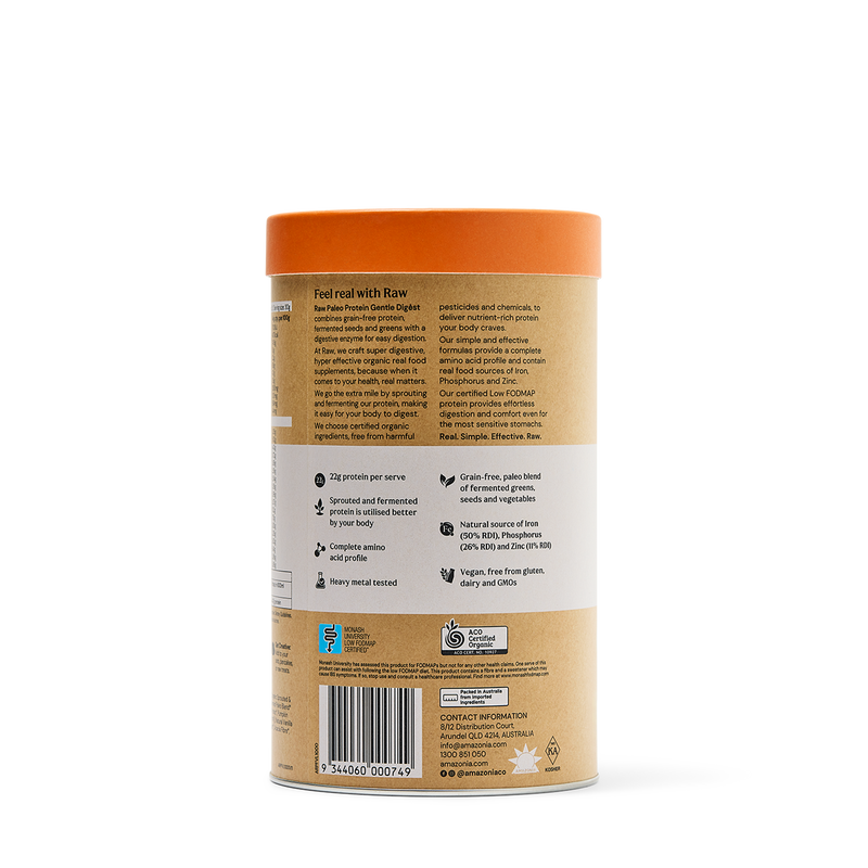Raw Protein Gentle Digest Vanilla