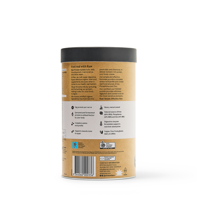 Raw Protein Isolate Natural