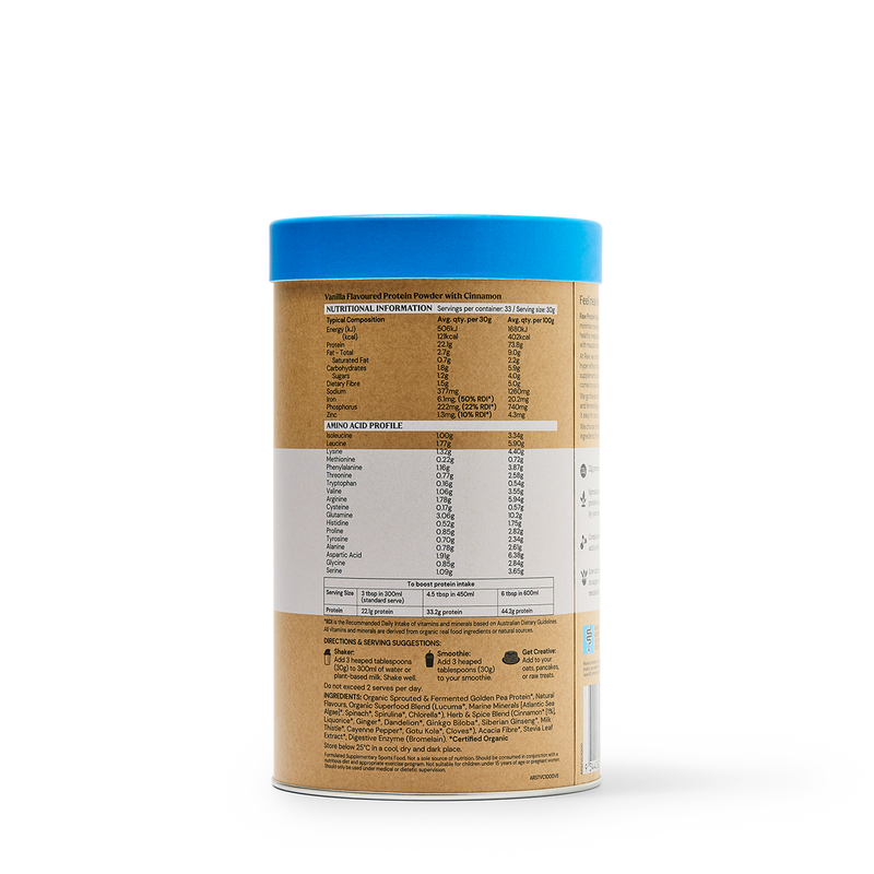 Raw Protein Slim & Tone Vanilla Cinnamon