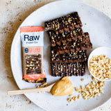 Raw Plant Protein Bars Peanut Butter Choc Melt - 10 Pack